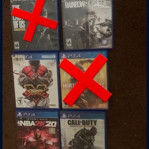 PS4 games